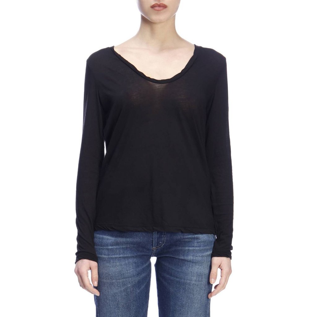 James Perse High Gauge Long Sleeve Jersey Tee
